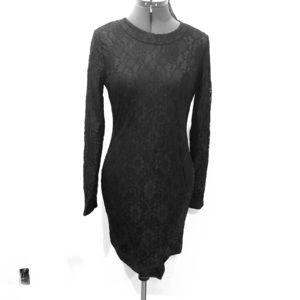 Sexy Classy Black Lace Dress.